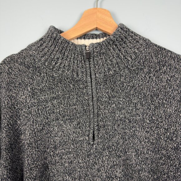 Eddie Bauer Men's Quarter-Zip Sweater, Size XL - Picture 2 of 5